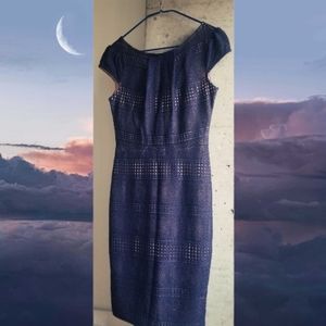 Vintage style cap sleeve stretch lace dress by Chloe Dao